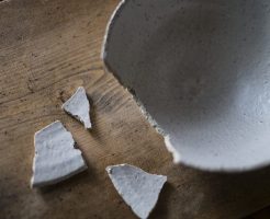 割れたお皿